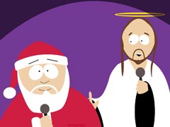 Санта Клаус и Иисус, персонажи мультсериала «Южный парк»