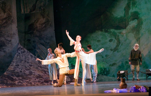  Сцена из балета «Каменный цветок» 