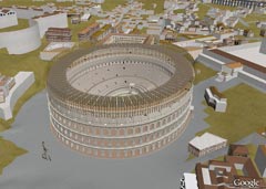 Древний Рим поместили в Google Earth