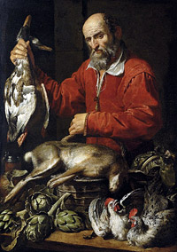  Франс Снайдерс. Продавец дичи. XVII век. Холст, масло. 121,9x116,3 см  