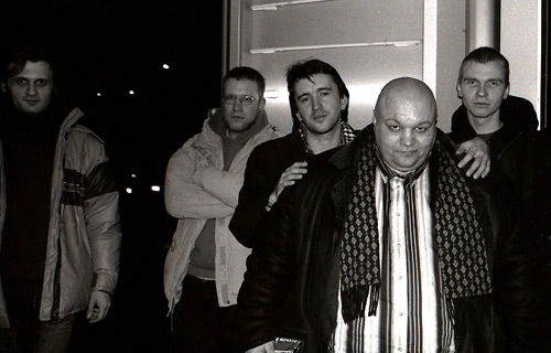  На фото (слева направо): Илья Барамия, Михаил Ильин, Александр Зайцев, Стас Барецкий и Михаил Феничев   