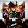 Гостиная в нью-йоркской квартире Теи Вестрайх и Этана Вагнера. На стене – картина Джеффа Кунса и скульптуры бельгийца Яна де Кока