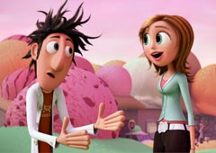 Кадр из мультфильма «Облачно, возможны осадки в виде фрикаделек»