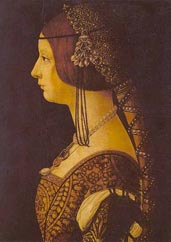 Амброджио де Предис. «Бьянка Сфорца». Ок. 1493