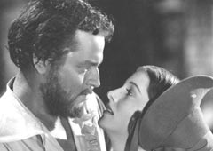 Орсон Уэллс в роли Эдварда Рочестера в экранизации «Джейн Эйр» 1944 года