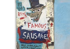 Жан-Мишель Баскиа. Brother's Sausage. 1983 (деталь)