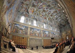 Папа Римский встретился с художниками