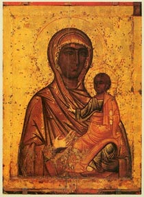 Икона Торопецкой Божией Матери. XII век