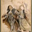 Питер Пауль Рубенс. Император Август и Тибурская Сивилла по Порденоне. Около 1607–1608 