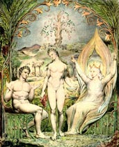 Уильям Блейк. Иллюстрация к «Потерянному раю». 1808