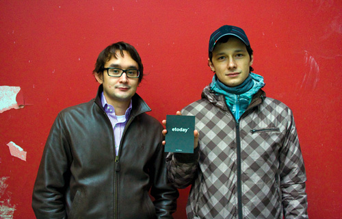 Слева направо: Григорий Гришин и Артём Тагиров