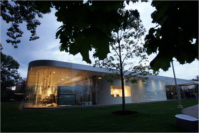 Стеклянный павильон Художественного музея в Толедо (2006) - SANAA