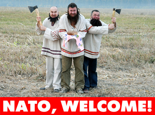   Ориентализм по-русски    
 Синие носы. NATO, Welcome. 2007 