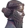 Голова статуи царя из Ниневии. Медное литье. Ок. 2250 года до н.э.