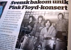 Найден неизвестный концерт Pink Floyd