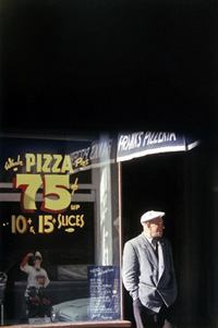 Сол Лейтер. Пицца «Патерсон». 1952  - Saul Leiter 