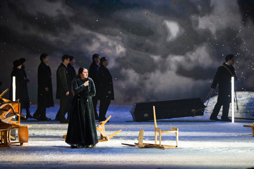 Сцена из оперы «Катя Кабанова» 