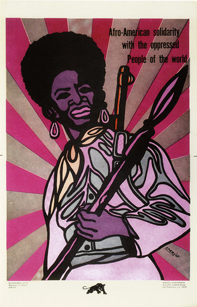Эмори Дуглас. Антифашистский плакат 