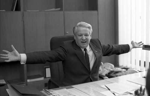 Борис Ельцин. 1990 