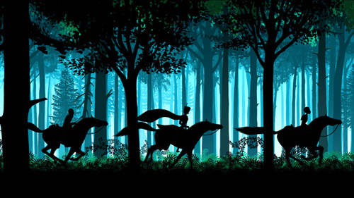 Кадр из мультфильма «Ночные сказки»