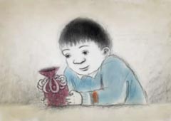 Кадр из мультфильма «Подарок»