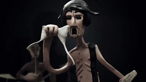 Кадр из мультфильма «Arctic Monkeys – Teddy Picker» 