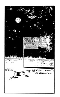 Иллюстрация к книге Павла Пепперштейна «Пражская ночь» 