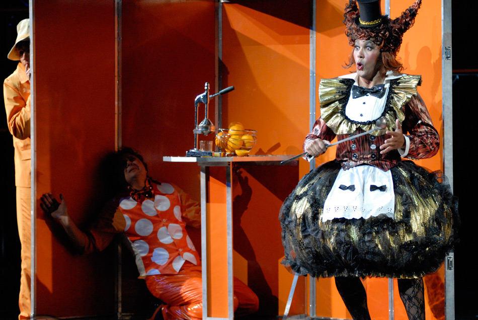 Сцена из оперы «Любовь к трем апельсинам» 