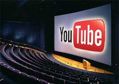 YouTube превратят в кинотеатр