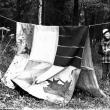 Андрей Монастырский и группа «Коллективные действия». Палатка. 1976 