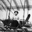 Карл Булла. Лидия Зверева, первая русская летчица на самолете «Фарман IV». Санкт-Петербург. 1910