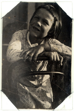 Лена Мухина. 1932(?) год. Из личного архива родственницы Лены Мухиной