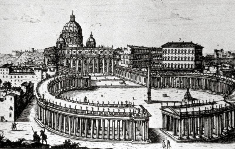 Реставрация площади святого Петра в Риме займет два с половиной года. После завершения работ на колоннаде Бернини она станет в точности такой же, какой она была в XVII веке.