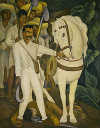 Диего Ривера. Крестьянский лидер Эмилиано Сапата. 1931 