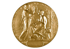 Медаль нобелевского лауреата по литературе