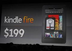 Amazon представил планшет Kindle