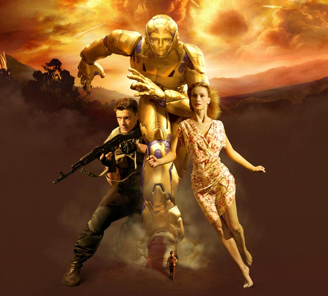 2 октября на сайте kinopoisk.ru состоится премьера трейлера фильма Джаника Файзиева «Август. Восьмого», фантастического боевика про войну в Осетии с участием механических драконов и боевых роботов.