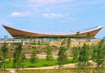  Hopkins Architects , Олимпийский велодром в Лондоне