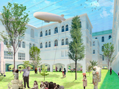 Дзюнья Исигами. Конкурсный проект реконструкции Политехнического музея, 2011 - Дзюнья Исигами