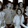 Поклонники на концерте группы «Автоматические удовлетворители». Ленинград, Зимний стадион, 1988 год
