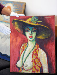Вольфганг Бельтракки. Подделка картины Киса ван Донгена «Портрет женщины в шляпе» 