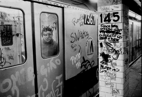 Нью-Йорк, подземка, середина 70-х годов 