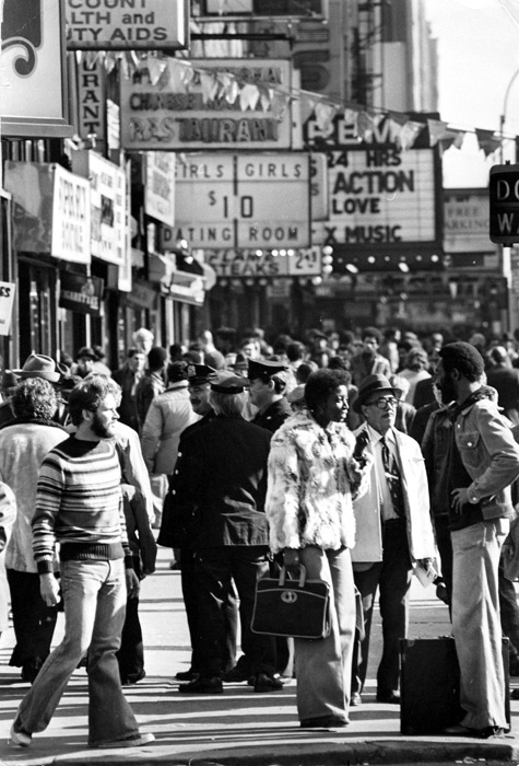 Улицы Нью-Йорка. 1977 год 