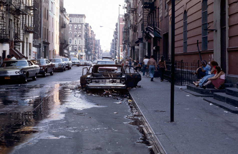 Нью-Йорк, Гарлем, середина 70-х годов 