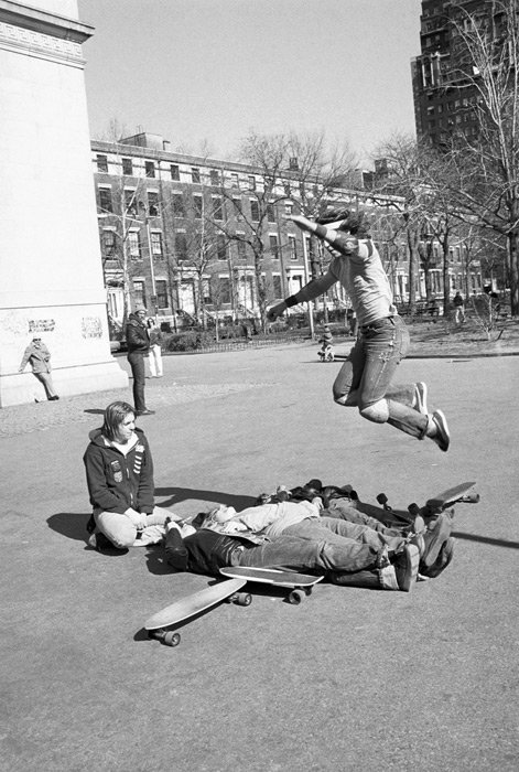 Скейтеры Нью-Йорка, середина 70-х годов 