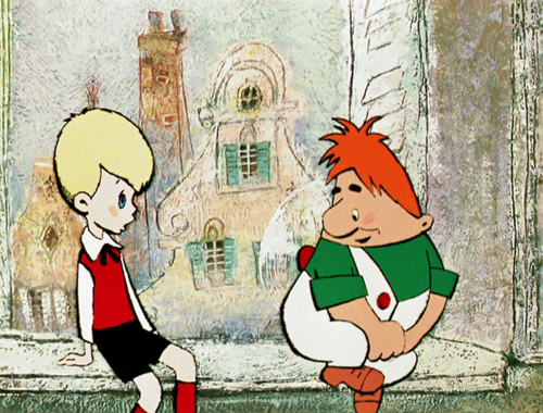Кадр из мультфильма «Малыш и Карлсон, который живет на крыше» 