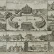 Дж.-Б. Фальда. Архитекруные виды Рима. 1663 