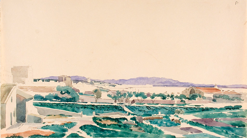 Иванов А.А. На берегу Неаполитанского залива у Кастелламаре. 1843–1859