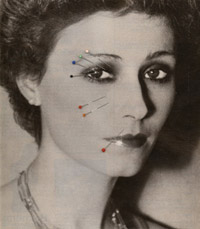 Sanja Iveković. Make-Up. 1979 