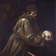 М. Караваджо. Молитва Св. Франциска. 1606